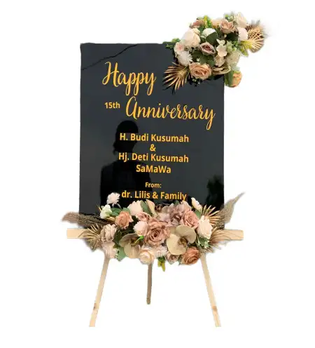 Papan Bunga Akrilik Siketug