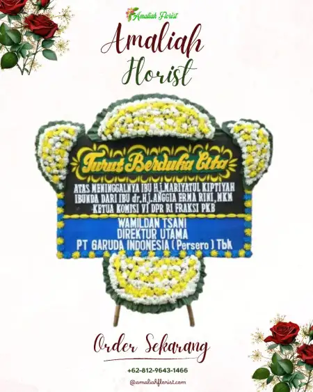 Papan Bunga Duka Siketug